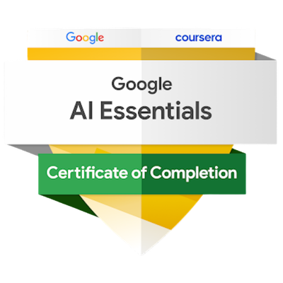 Certificazione Google AI Essentials